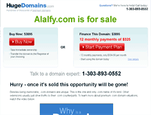 Tablet Screenshot of alalfy.com